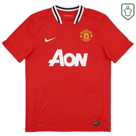 Camiseta retro local hombre Manchester United 2011/12 Chicharito #14 Camiseta retro local hombre Manchester United 2011/12 Chicharito #14