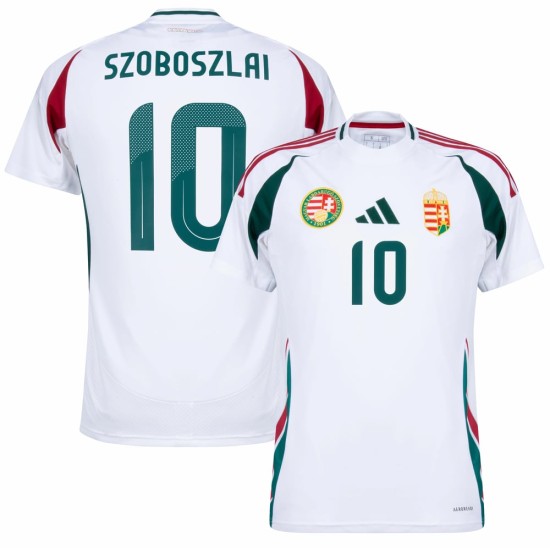 Camiseta de visitante SZOBOSZLAI Hungría 2024/25 para mujeres