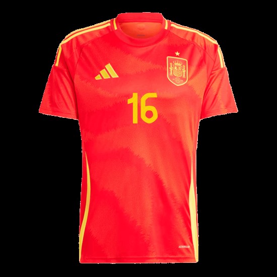 Rodrigo #16 España Camiseta de Local EURO 2024