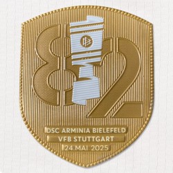 Hombre VfB Stuttgart 2024/25 Camiseta Visitante Final de Copa - Negra