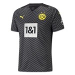Camiseta de visitante HAALAND BVB Borussia Dortmund 2021/22 para mujeres