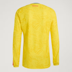 Camiseta de manga larga local de la Copa del Mundo 2026 de Colombia para hombre Camiseta de manga larga local de la Copa del Mundo 2026 de Colombia para hombre