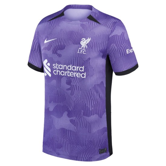 Camiseta Tercera Niño Diogo Jota #20 Liverpool 2023/24 Camiseta Tercera Niño Diogo Jota #20 Liverpool 2023/24
