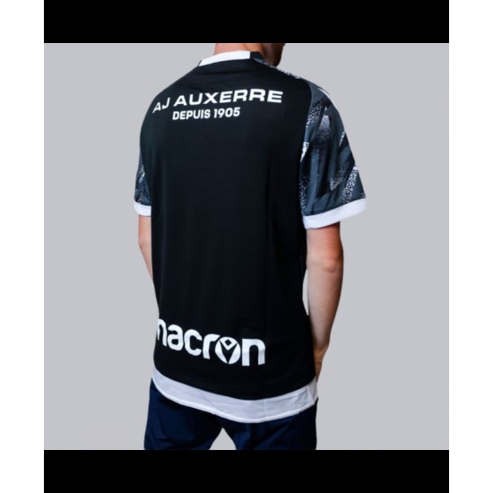 Camiseta de calentamiento tercera AJ Auxerre 2025/26 niño - Negra