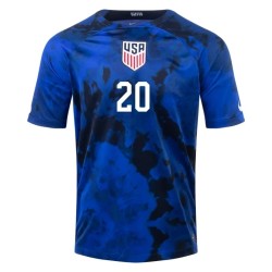Jesus Ferreira #20 USMNT Camiseta de Visita Mundial 2022