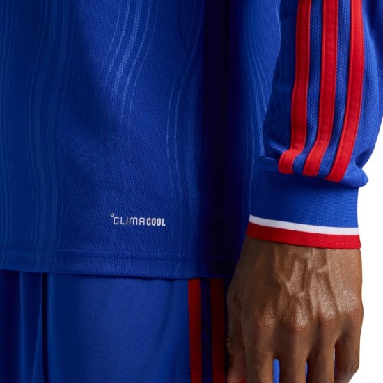 Camiseta Visitante Manga Larga Manchester United 2026/27 Niño
