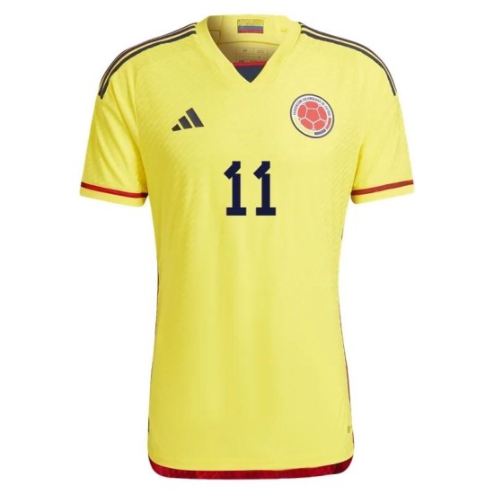 Juan Cuadrado #11 Colombia Camiseta de Local Mundial 2022