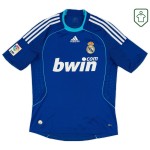 Hombre Camiseta retro visitante Real Madrid 2008/09 Raúl #7 Hombre Camiseta retro visitante Real Madrid 2008/09 Raúl #7