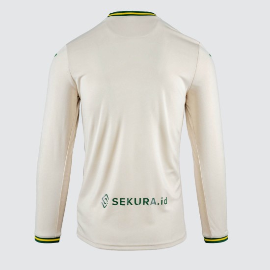 Camiseta de Manga Larga Tercera de Norwich City 2024/25 para Hombres Camiseta de Manga Larga Tercera de Norwich City 2024/25 para Hombres