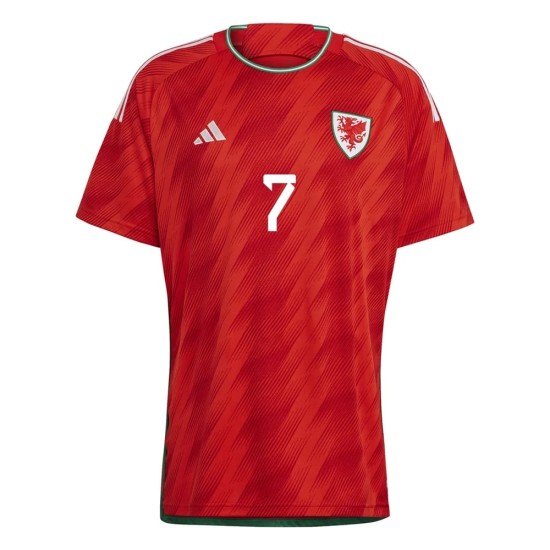 Joe Allen #7 Gales Camiseta de Local Mundial 2022