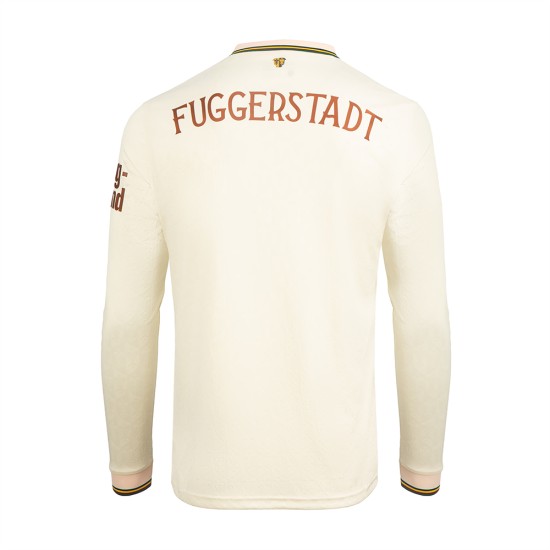 Camiseta Especial Manga Larga 2025/26 FC Augsburg Crema Niño Camiseta Especial Manga Larga 2025/26 FC Augsburg Crema Niño