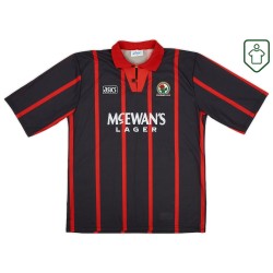 Camiseta retro Blackburn Rovers 1994/95 visitante para hombre Shearer #9
