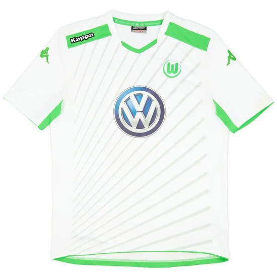 Camiseta de visitante DE BRUYNE VfL Wolfsburg 2014/15 para niños
