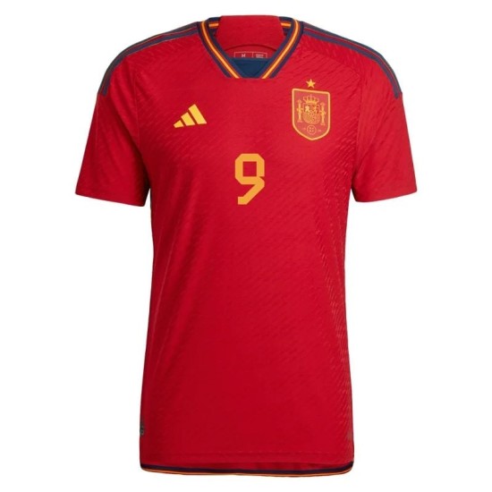 Gavi #9 España Camiseta de Local Mundial 2022