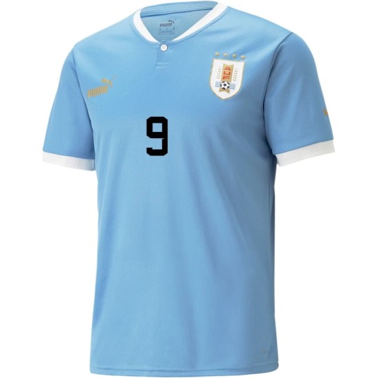 Luis Suarez #9 Uruguay Camiseta de Local Mundial 2022