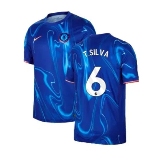 Camiseta de casa T.SILVA Chelsea 2024/25 para mujeres