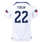 DeAndre Yedlin #22 USMNT Camiseta de Local Mundial 2022