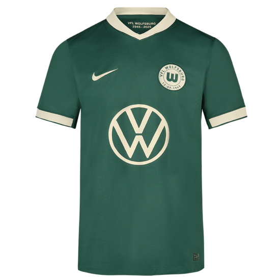 Niño VfL Wolfsburg 2025/26 Camiseta 80 Aniversario