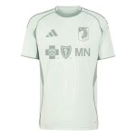 Camiseta infantil Minnesota United FC 2025 tercera pre partido - verde