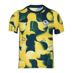 Camiseta Niño Tercera Prematch Amarilla Club América 2024/25 Camiseta Niño Tercera Prematch Amarilla Club América 2024/25