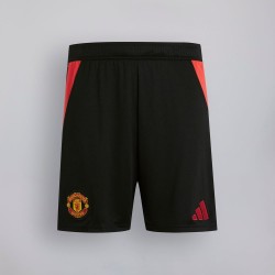 Pantalones cortos de casa de la mujer Manchester United 2024/25 - Negros