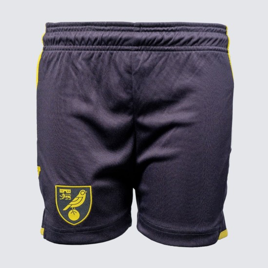 Pantalones Cortos Visitantes de Norwich City 2024/25 para Niños