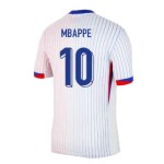 Camiseta de visitante MBAPPE Francia 2024/25 para niños
