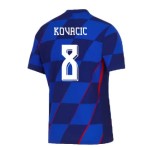 Camiseta de visitante KOVACIC Croacia 2024/25 para niños