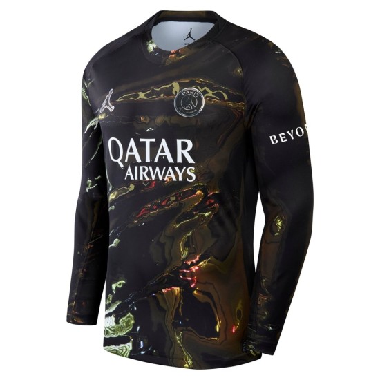 Niño PSG 2025/26 Camiseta Jordan Night Edition de Manga Larga