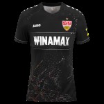 Camiseta Away VfB Stuttgart 2024/25 - Negra para mujer Camiseta Away VfB Stuttgart 2024/25 - Negra para mujer