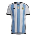 Argentina Camiseta 3 Estrellas Versión Jugador de Local Mundial 2022 Argentina Camiseta 3 Estrellas Versión Jugador de Local Mundial 2022