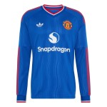 Camiseta Visitante Manga Larga Manchester United 2026/27 Niño