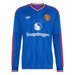 Camiseta Visitante Manga Larga Manchester United 2026/27 Niño
