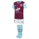 Kit local Burnley 2024/25 para niños
