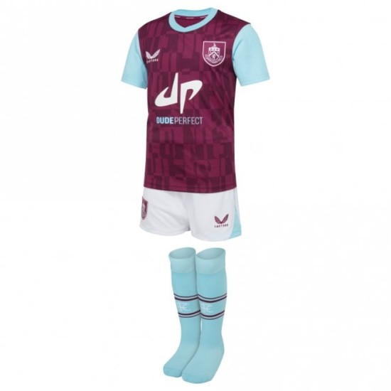 Kit local Burnley 2024/25 para niños