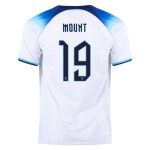Mason Mount #19 Inglaterra Camiseta de Local Mundial 2022 Mason Mount #19 Inglaterra Camiseta de Local Mundial 2022