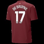 Camiseta tercera DE BRUYNE Manchester City 2024/25 para niños Camiseta tercera DE BRUYNE Manchester City 2024/25 para niños