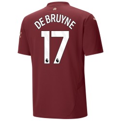 Camiseta tercera DE BRUYNE Manchester City 2024/25 para niños