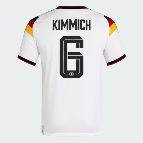 Camiseta Oficial Local Alemania 2026 Niño KIMMICH #6 Camiseta Oficial Local Alemania 2026 Niño KIMMICH #6