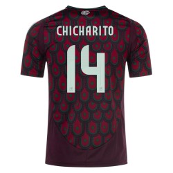 Javier Hernández Chicharito #14 México Camiseta de Local Copa América 2024