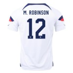Miles Robinson #12 USMNT Camiseta de Local Mundial 2022 Miles Robinson #12 USMNT Camiseta de Local Mundial 2022