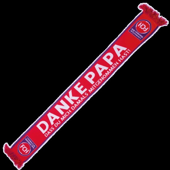 1.FC Heidenheim 1846 Bufanda Gracias Papá 1.FC Heidenheim 1846 Bufanda Gracias Papá
