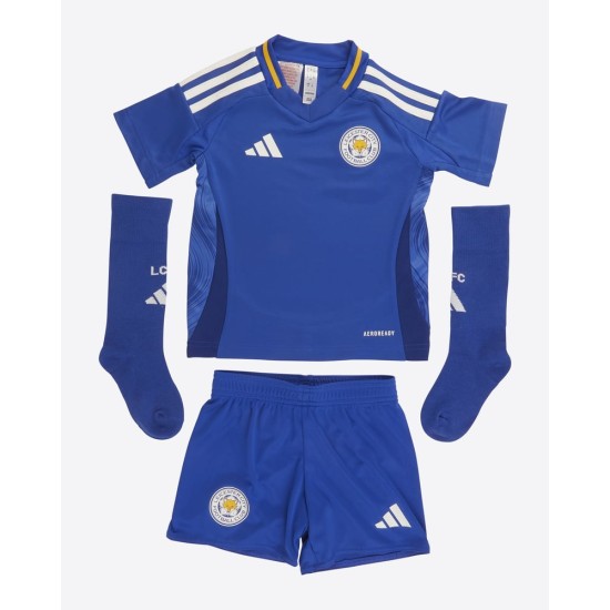 Kit de local de niños Leicester City 2024/25