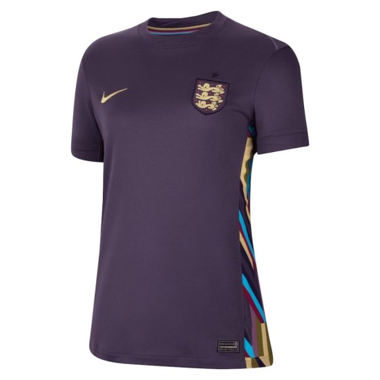 Camiseta Femenina Inglaterra de Visita EURO 2024