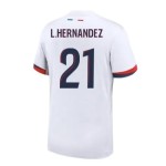 Camiseta de visitante L.HERNANDEZ PSG 2024/25 para hombres