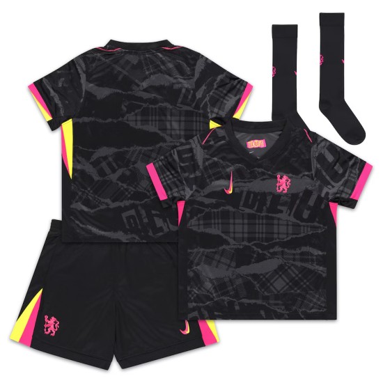 Kit infantil Chelsea 2024/25 tercero