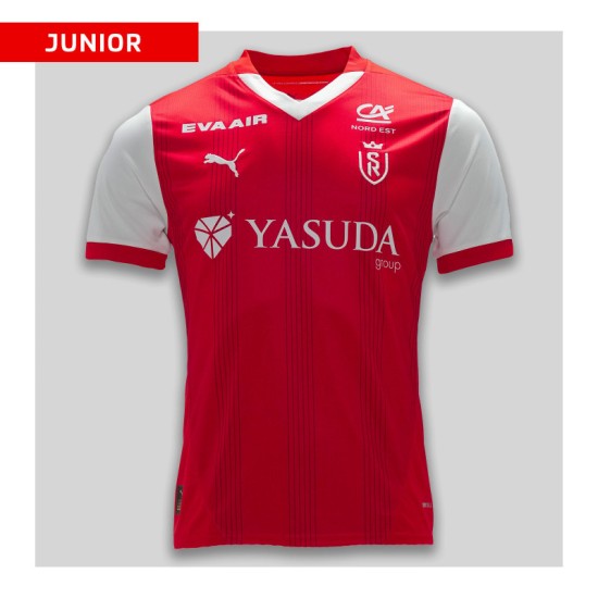 Camisa de casa para niño Reims 2024/25