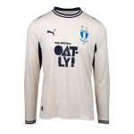 Camiseta de manga larga de visitante Malmö FF 2026 - Blanca para hombre