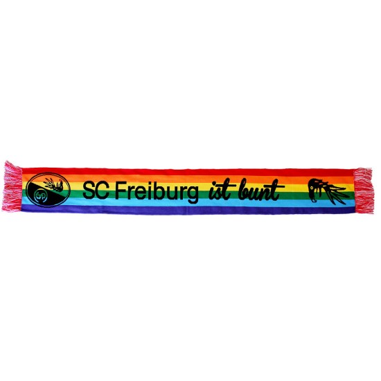 SC Freiburg Bufanda SCF Is Colorful
