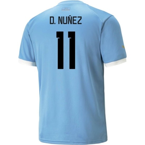 Darwin Nunez #11 Uruguay Camiseta de Local Mundial 2022